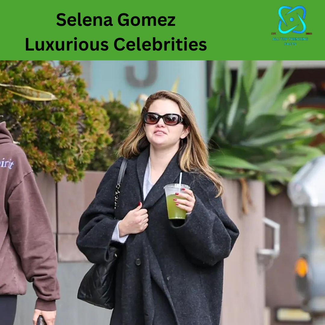 Selena Gomez goes casual on a Beverly Hills outing, sporting a $4K coat and no makeup.