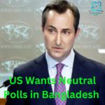 American Department of State Spokesman Matthew Miller stated that the US does not support any one political party in Bangladesh over the other.