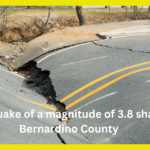 earthquake in San Bernardino