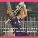 Cricket Predictions & Betting Tips: PSL 2024 - February 18 Matches